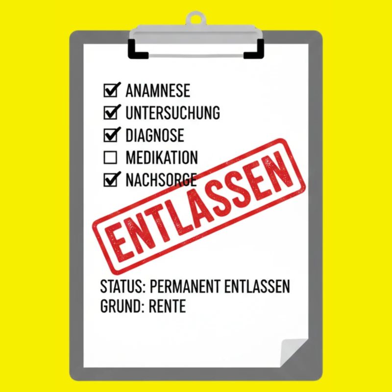 Désaffectation : Satire de soins