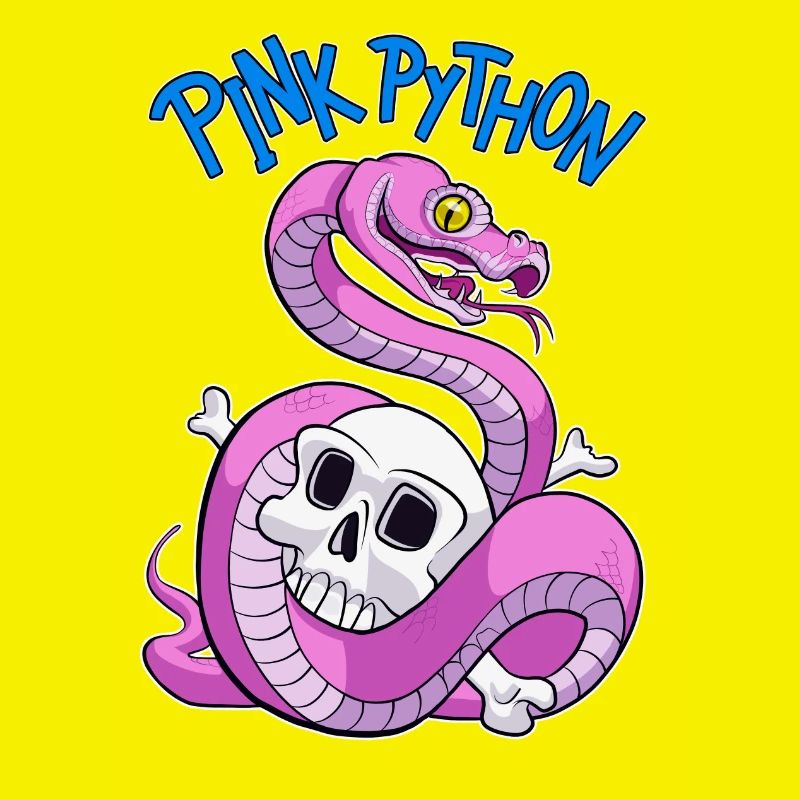Pink Python (Blue)