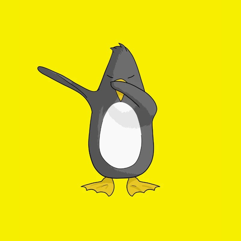 Dancing Penguin - Penguin Dabbing Dancing