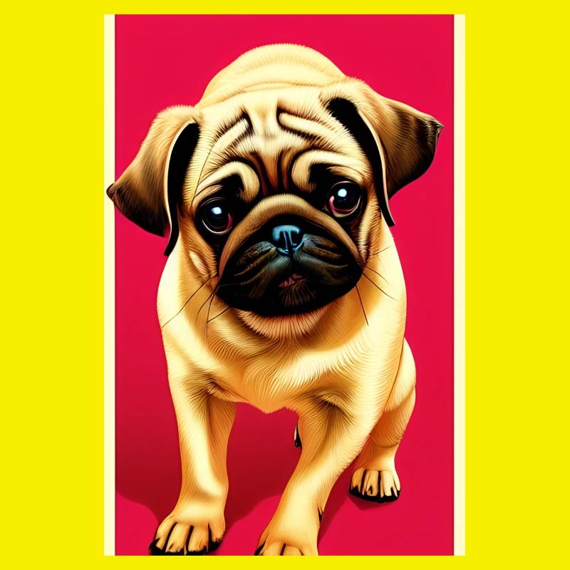 Mops Hund