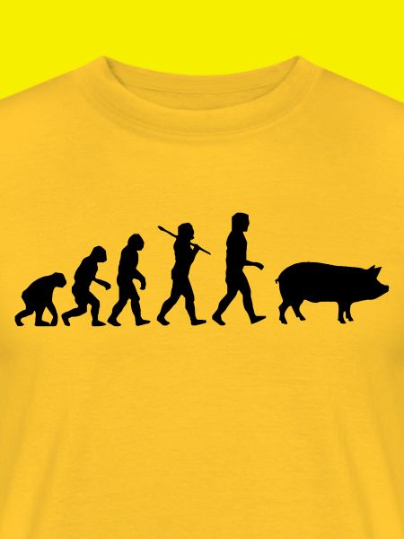 Evolution zum Schwein