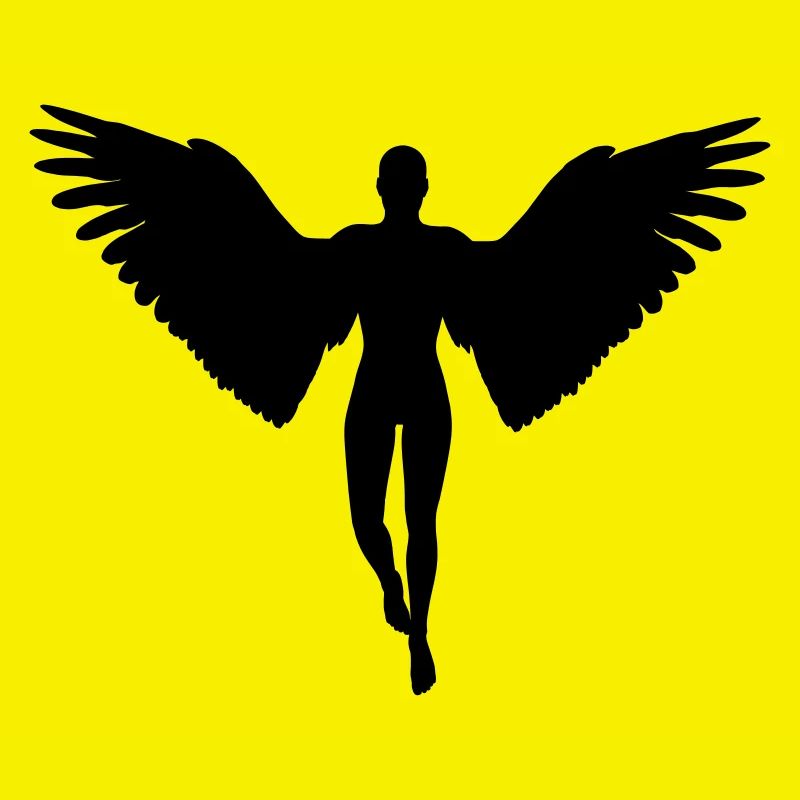 Engel schwarz
