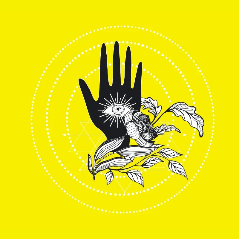 Beau Evil Eye Hamsa Hand Design