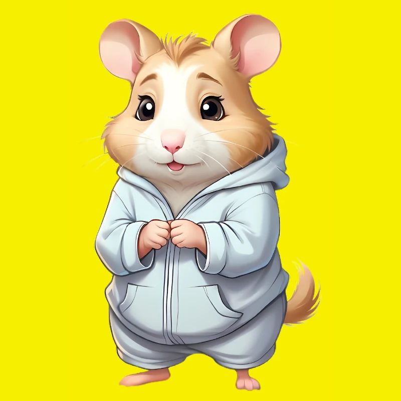 Cuddly Hero Hamster Pull à capuche