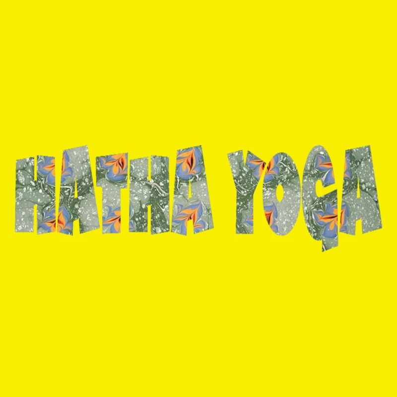 hatha yoga lettering e 211