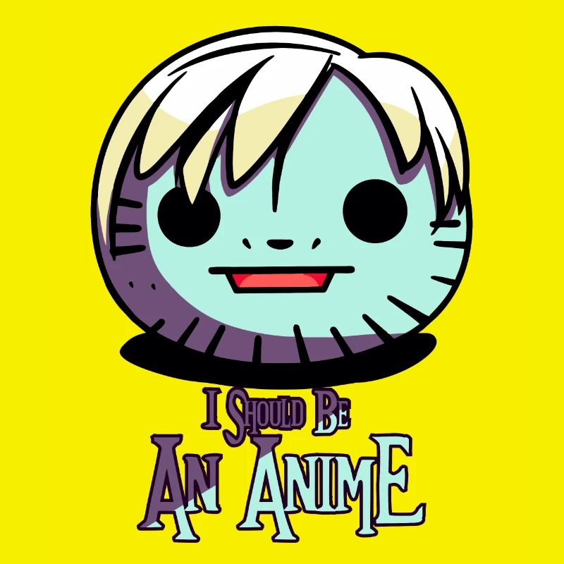 Créature de manga de dessin animé, je devrais être un anime