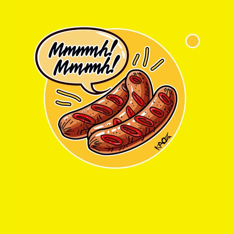 Mmmh, lecker Bratwurst