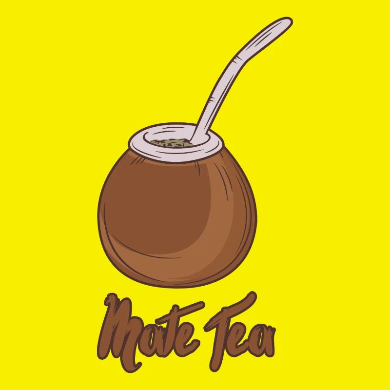 Brown mate tea