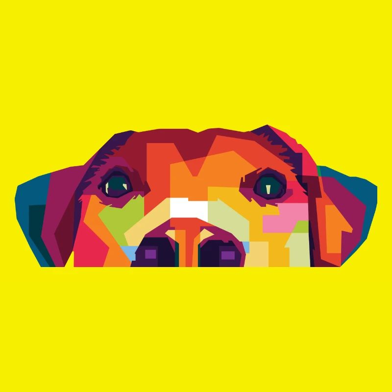Colorful Dog