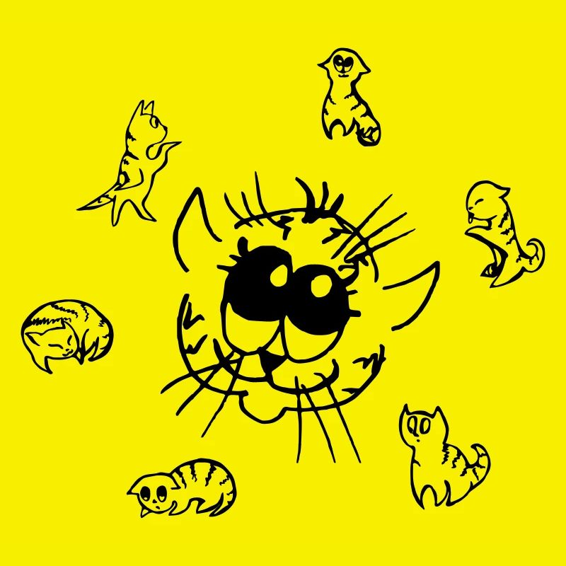 Sun chats incroyablement doux