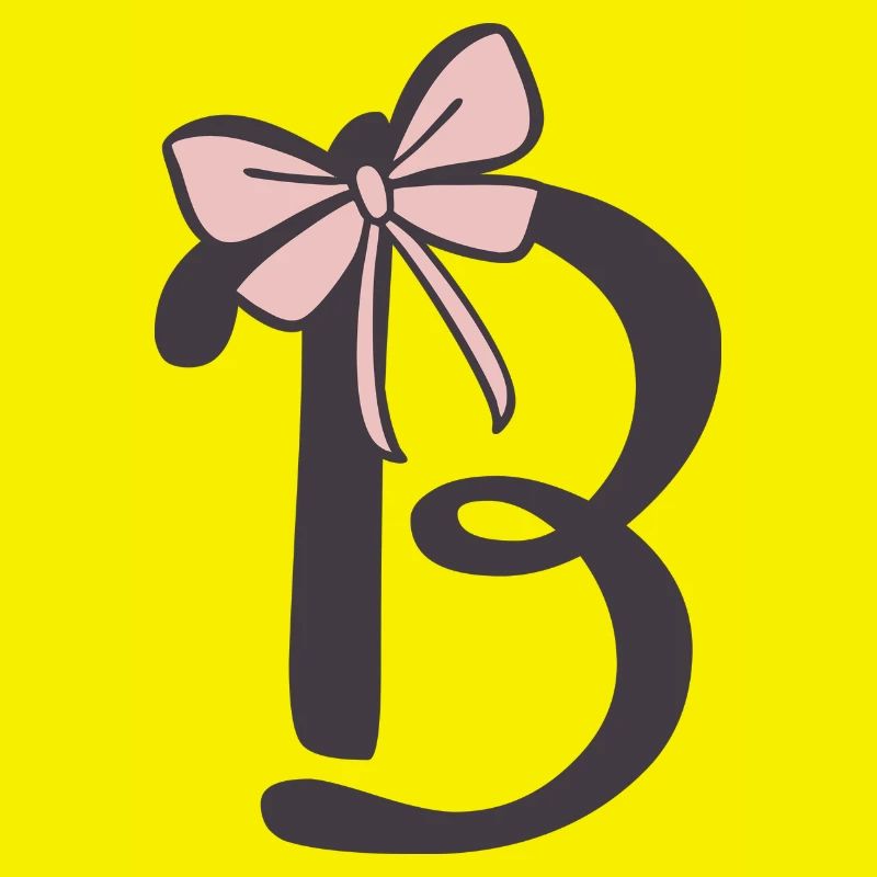 Ruban lettre initiale B