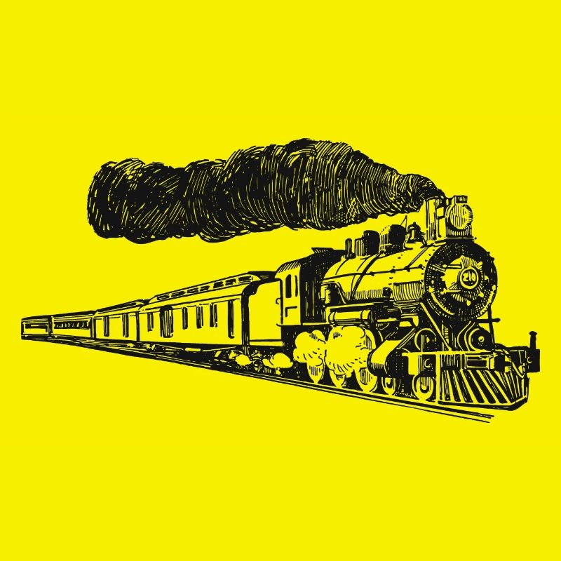Zug-eisenbahn-dampflok-lo