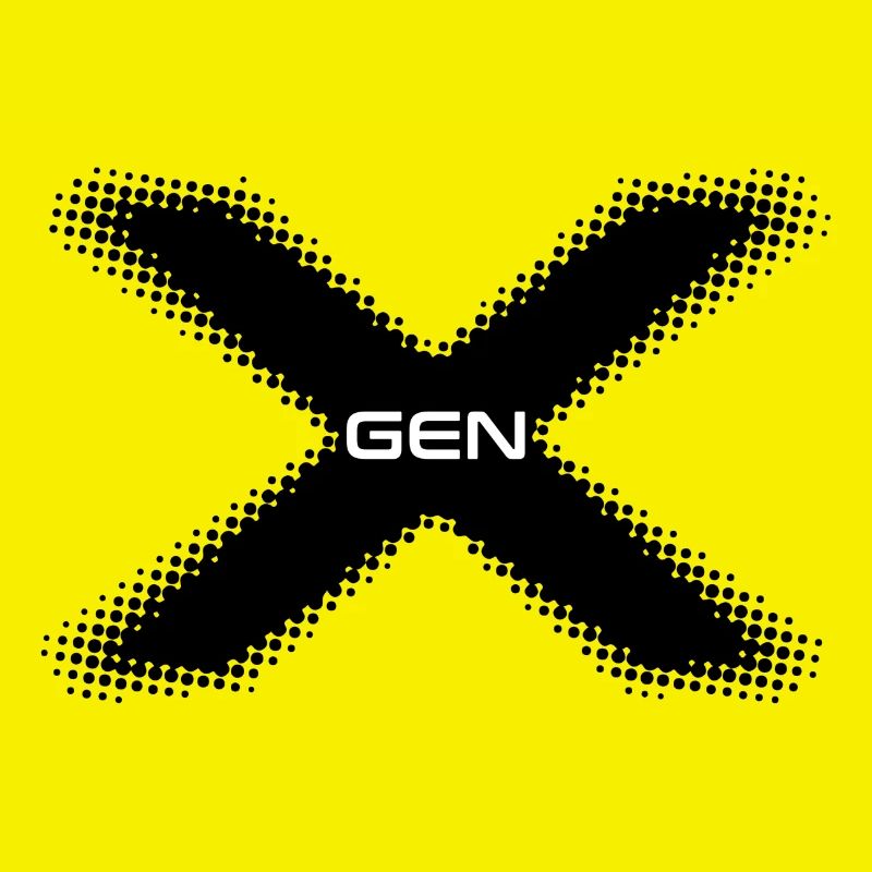 Generation X Schwarz