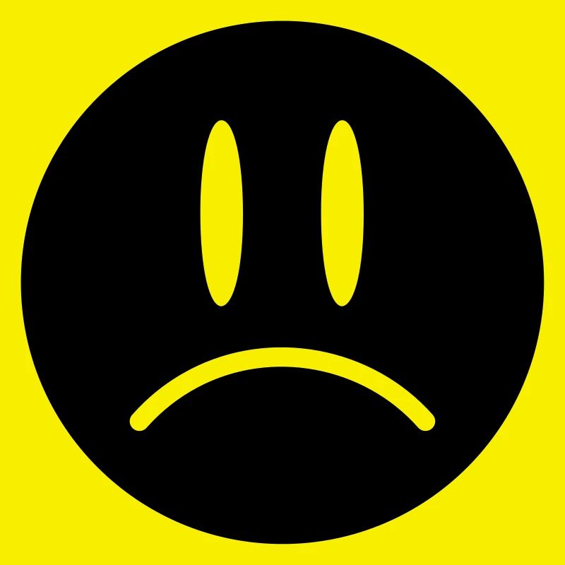 un visage triste