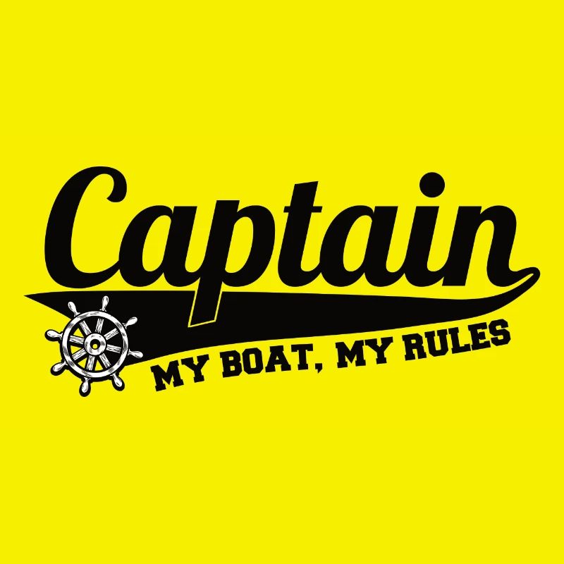 Je suis le capitaine et c’est mon bateau!