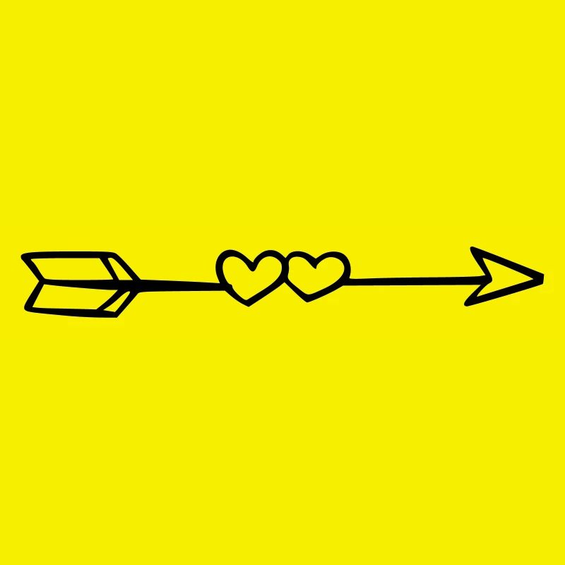 Liebespfeil - Herz, Pfeil, Liebe, Amor, Verliebt