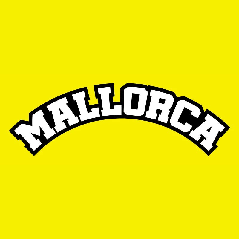 Mallorca lettering