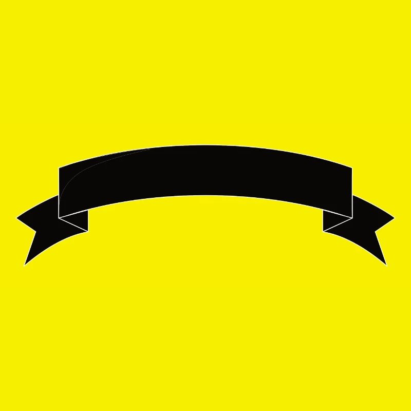 Banner Wimpel schwarz