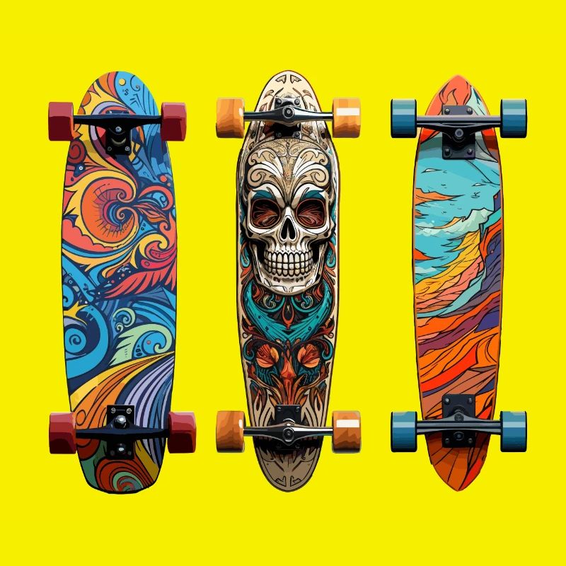 Cooles Longboard Design