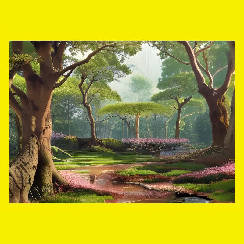 Forêt verte éternelle