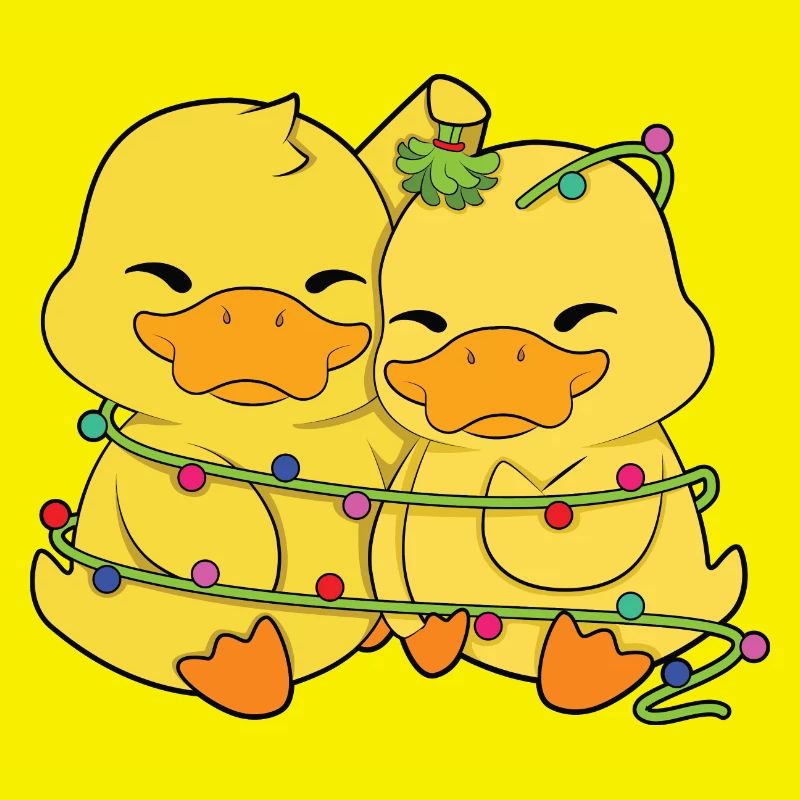Ducks Christmas Lights