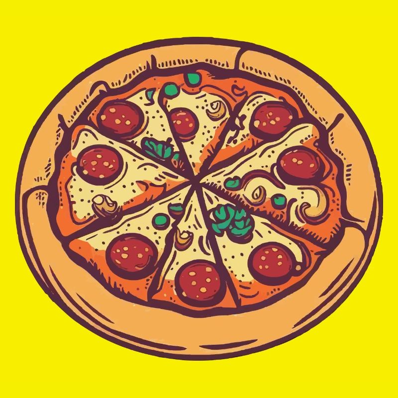 Pizza Pizzabäcker Pizza Essen Geschenkidee