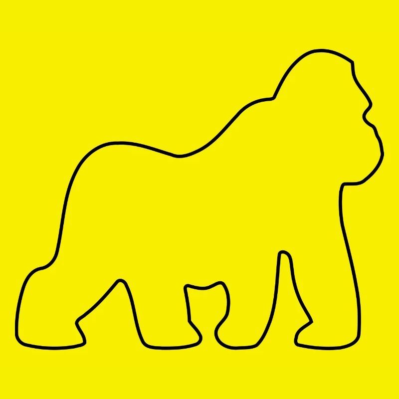 Gorilla, Silverback, Monkey, Monkey, Gorillas,