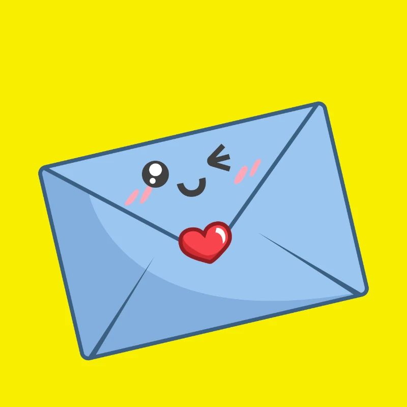 A message in an envelope