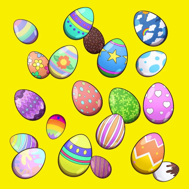 Easter Eggs Pattern