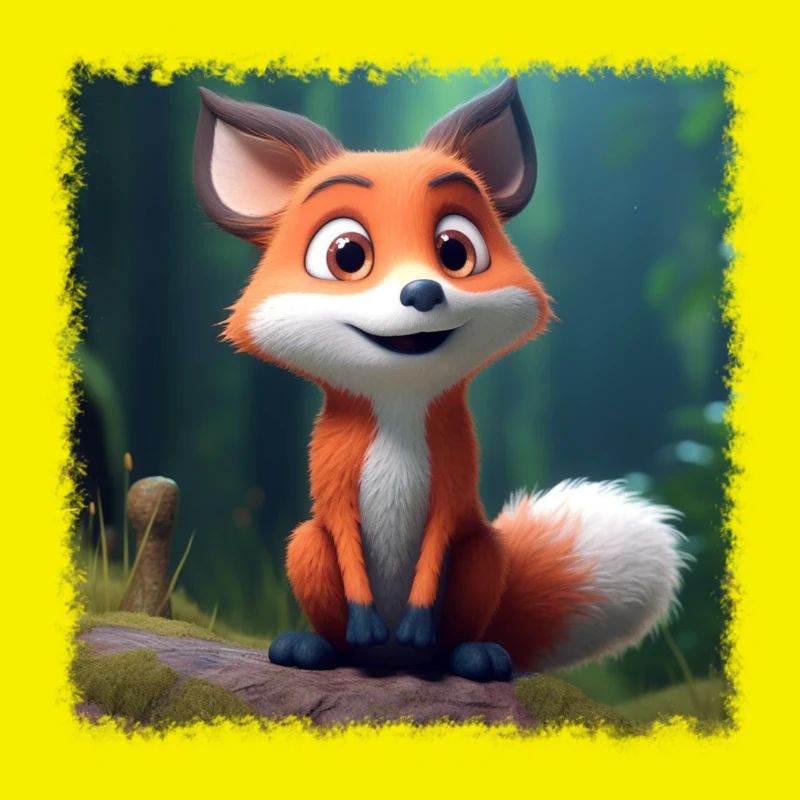 Cute fox