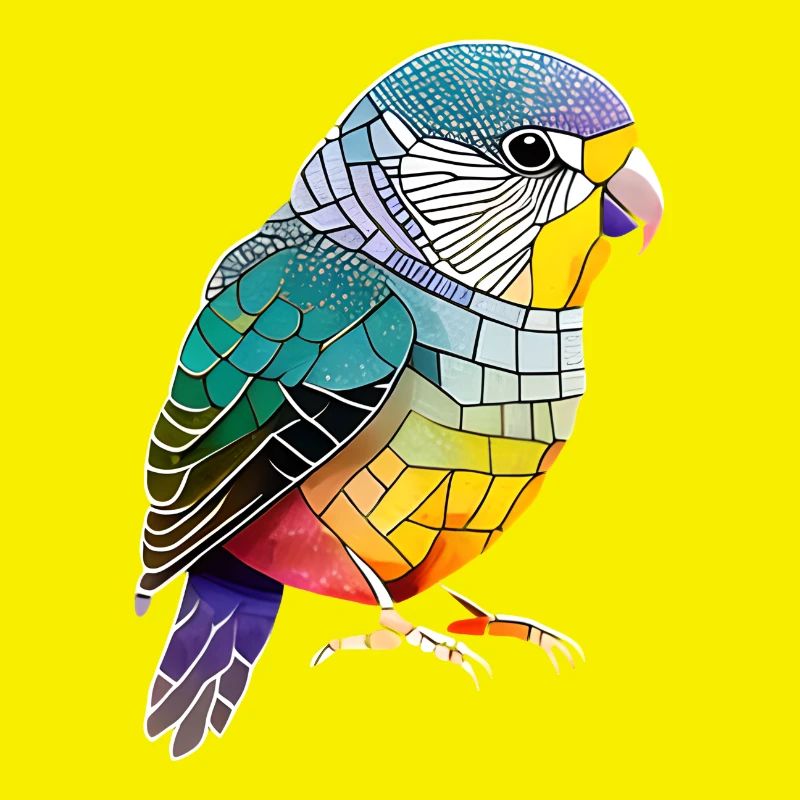 Propriétaire d’oiseau perruche oiseau calopsitte calopsitte