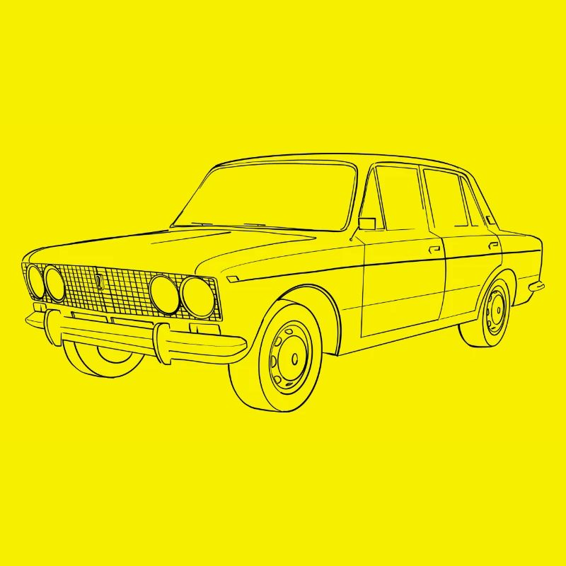 ZAZdesign® Lada Auto Klassiker Oldtimer