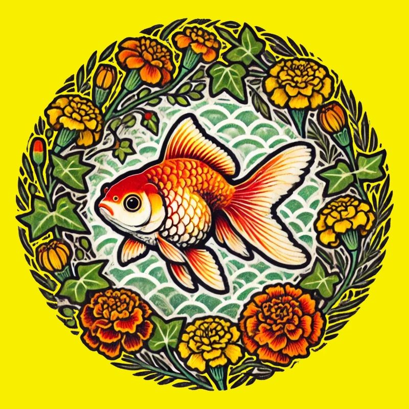 Fancy Oranda Goldfish