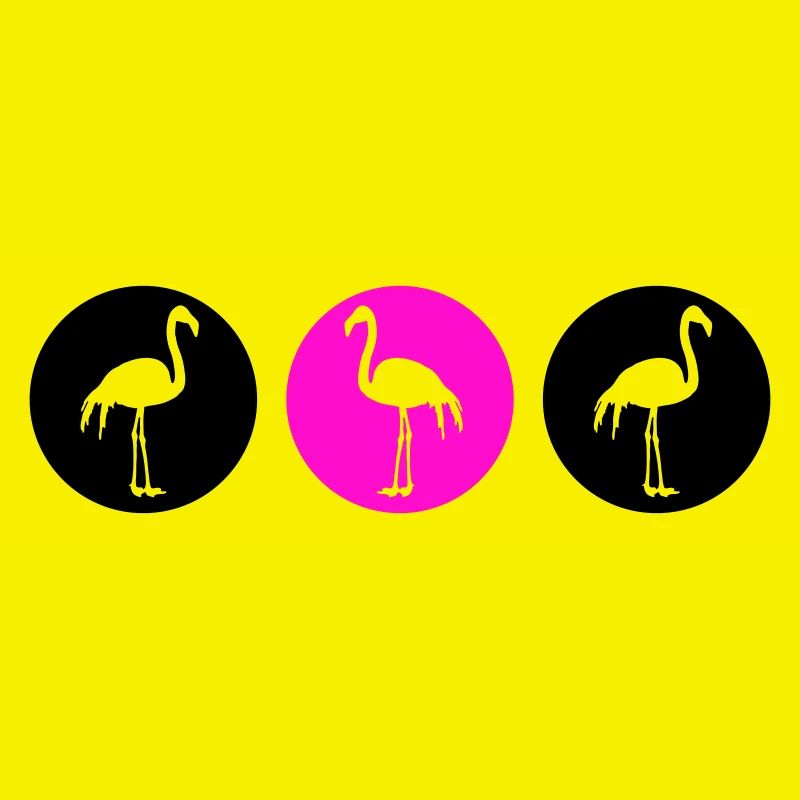 Flamants roses Design 2