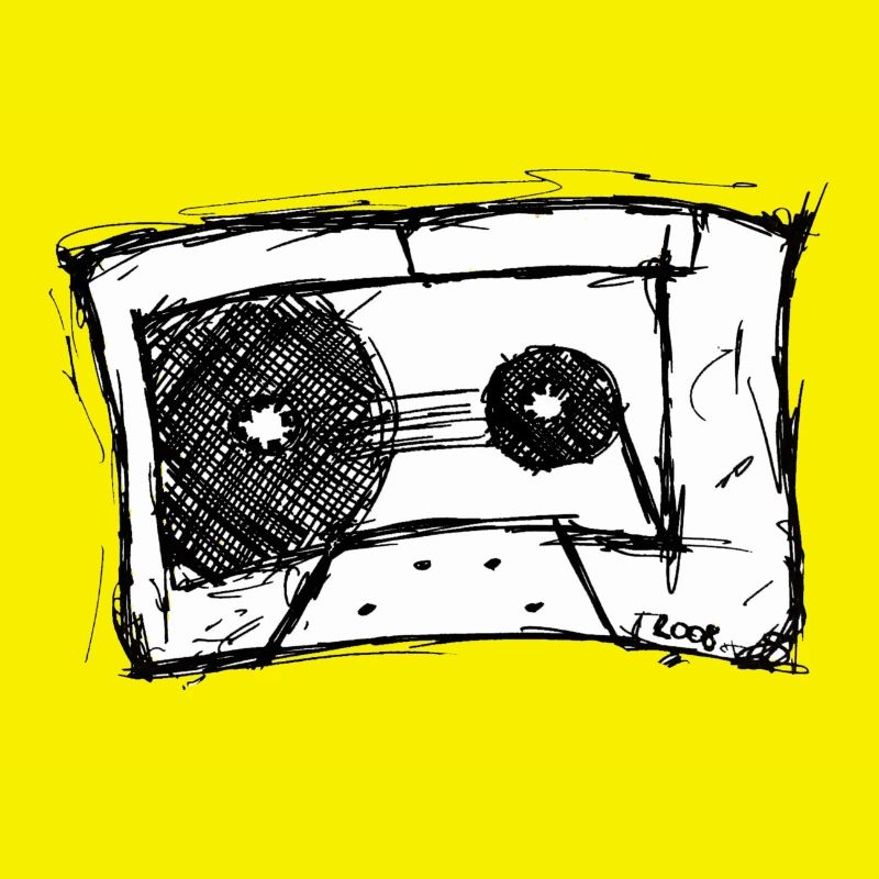 Cassette - black and white