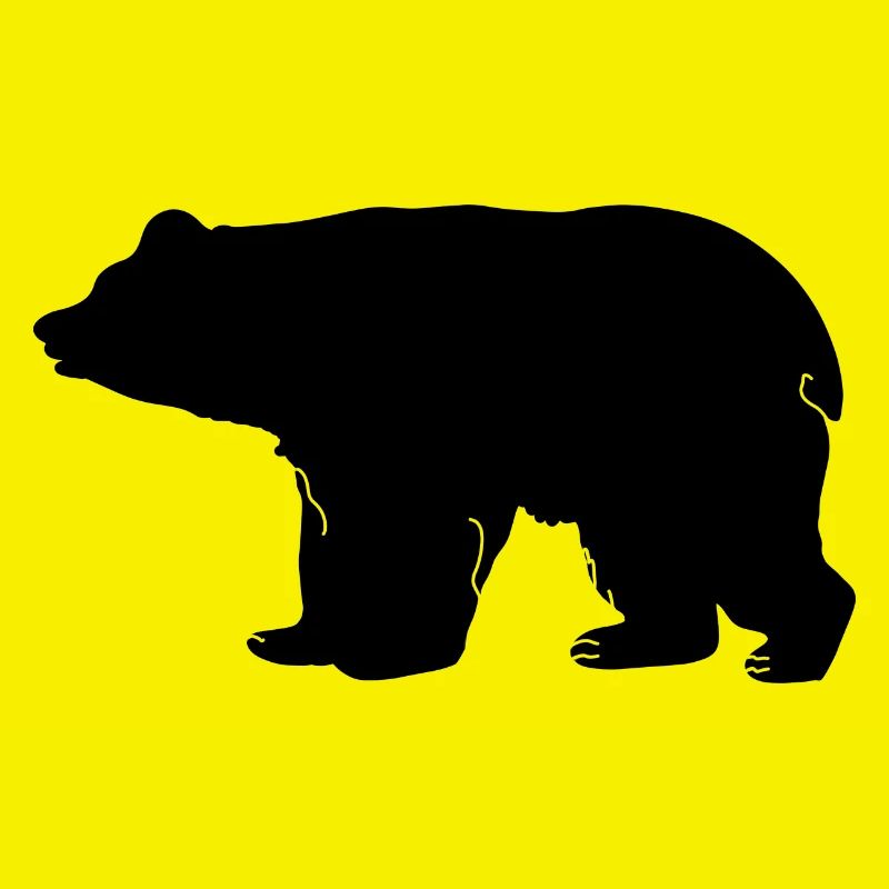 Bear silhouette
