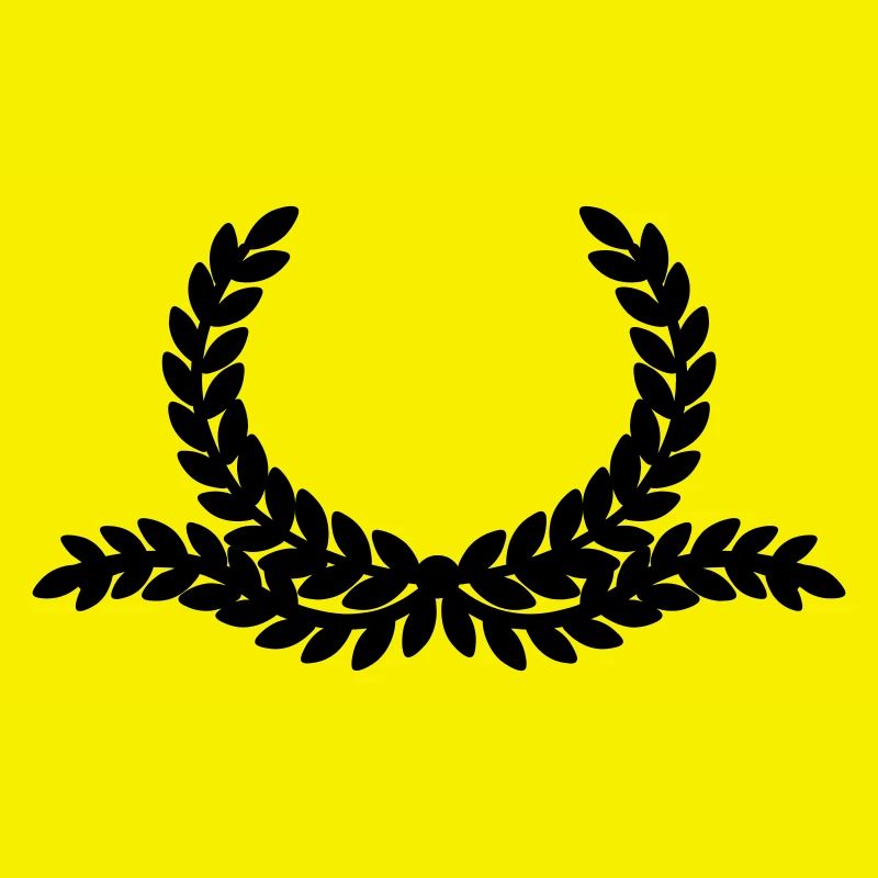 Ornate laurel wreath