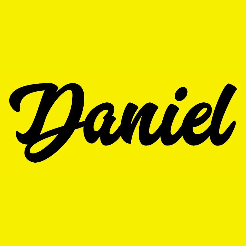 Daniel benutzerdefinierte Text Geburtstagsname