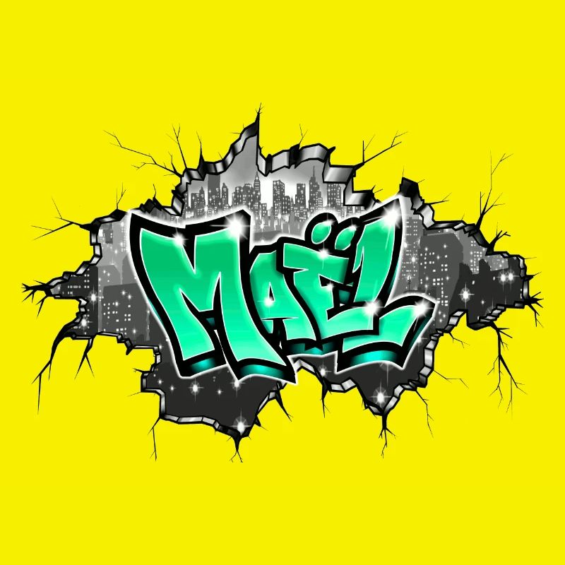 Mael Graffiti Name