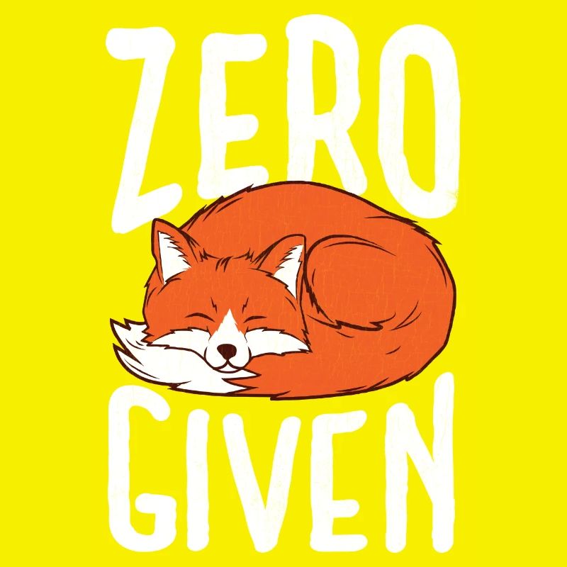 Zéro Renard donné - Fox Vixen Word Game Devise