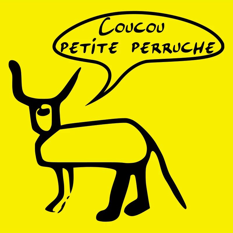 Coucou petite perruche dit l'élan