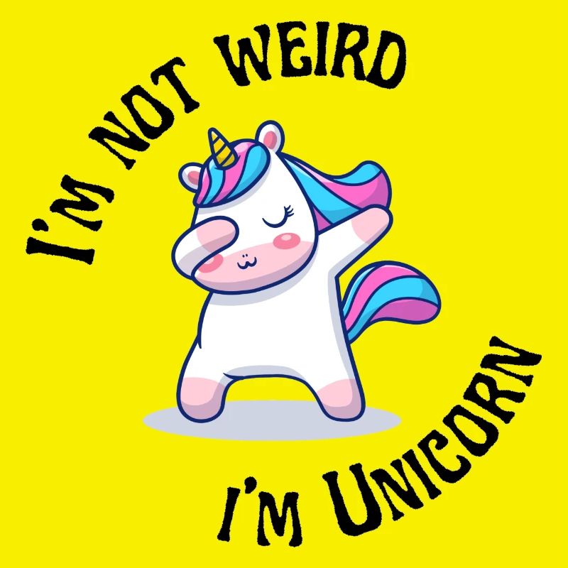 Ich bin nicht komisch, ich bin ein Einhorn