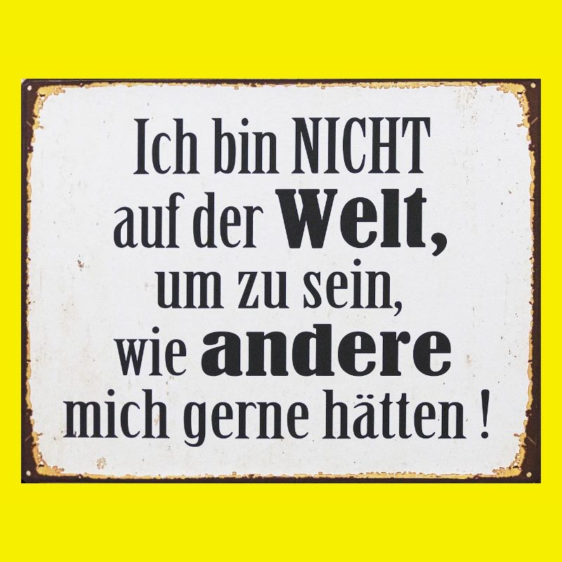 Selbstbewusstsein Spruch Geschenk