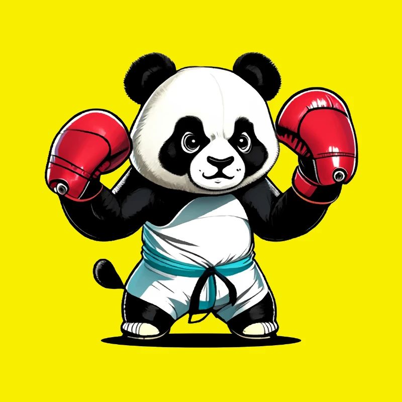 Panda Boxer Boxender Pandabär
