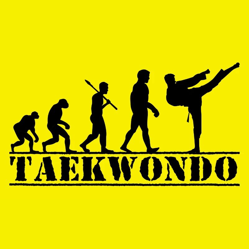 Combattant de Taekwondo - Evolution Man