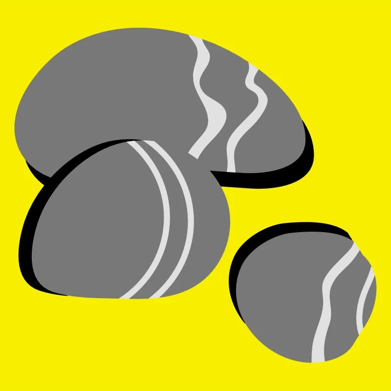 Three pebbles