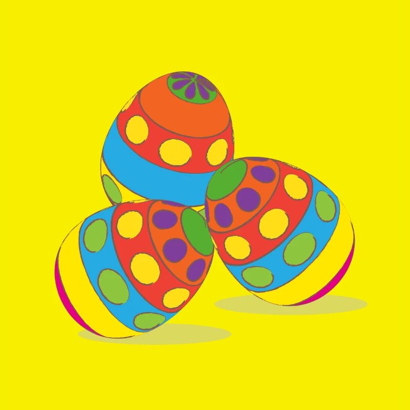 Easter eggs, easter, happy easter, happy eastern