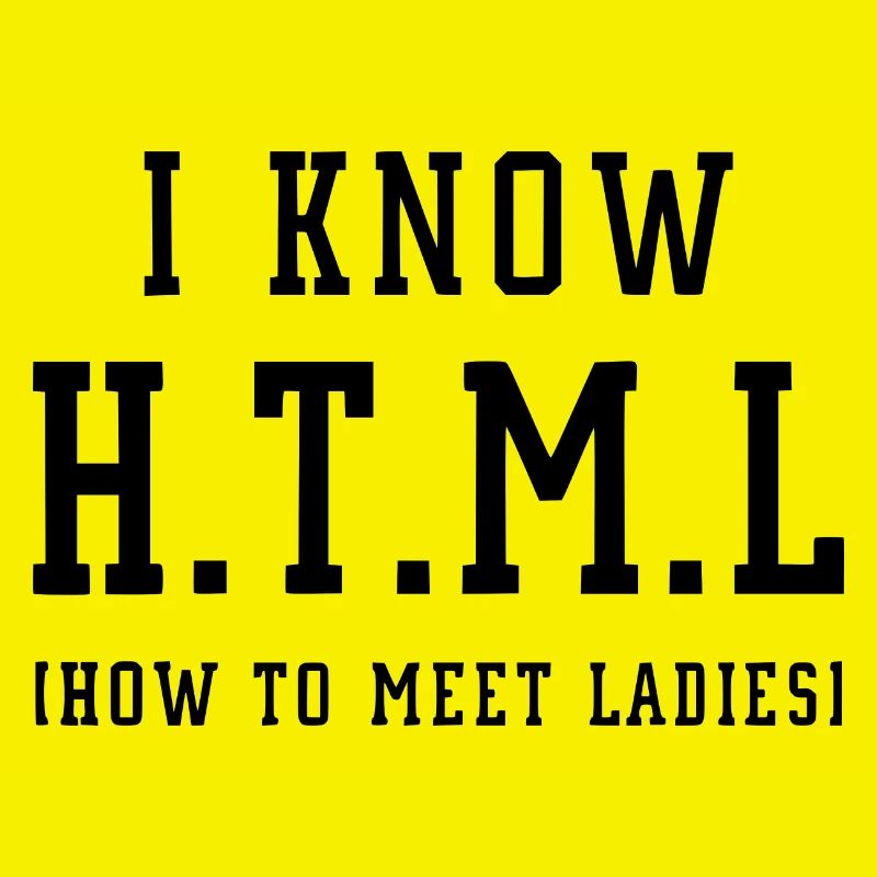 Je connais le HTML