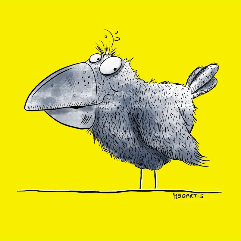 Kleiner Rabe I Krähe I Vogel Comic