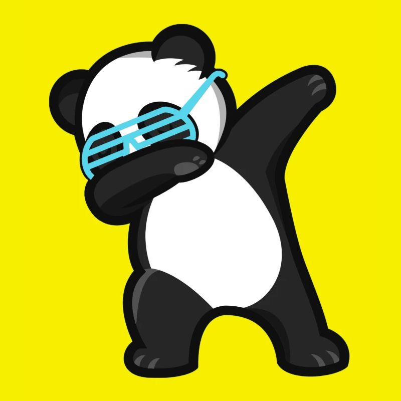 Dabbing Panda Panda Bear
